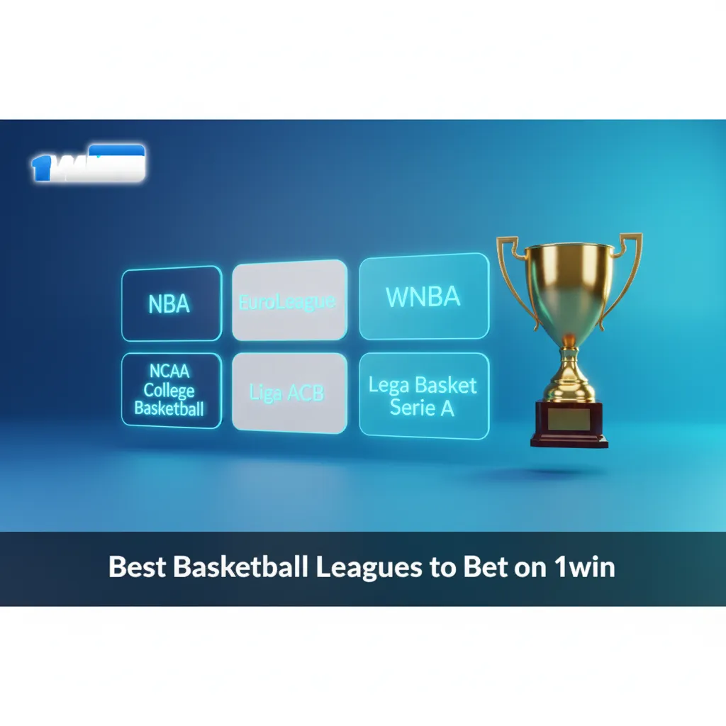 1win basketball betting: NBA, WNBA, EuroLeague/EuroCup, ACB, NBL, FIBA, BSL, ABA; pre-match & live, outrights, props.