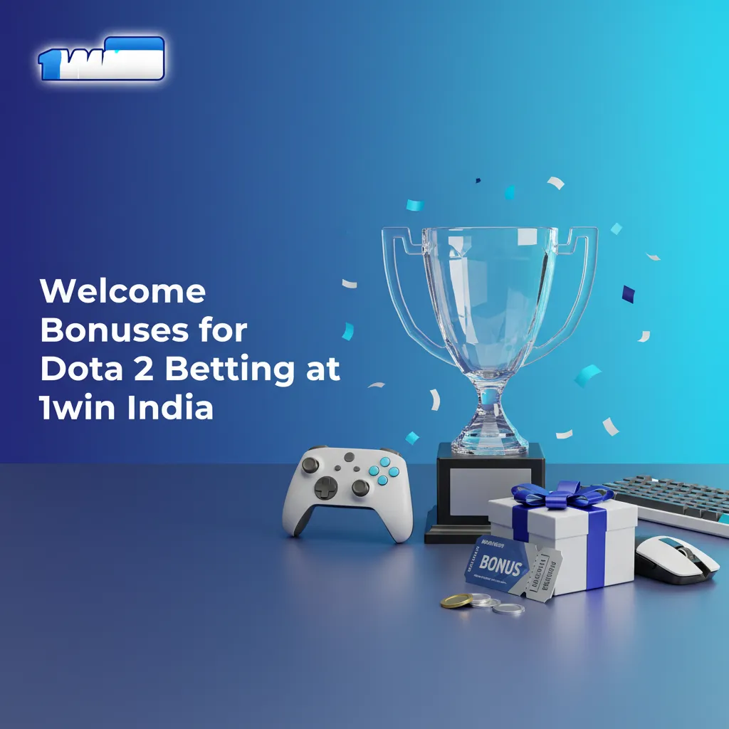 1win India Dota 2 welcome bonus for new players: 500% up to ₹75,000 for pre-match and live bets.