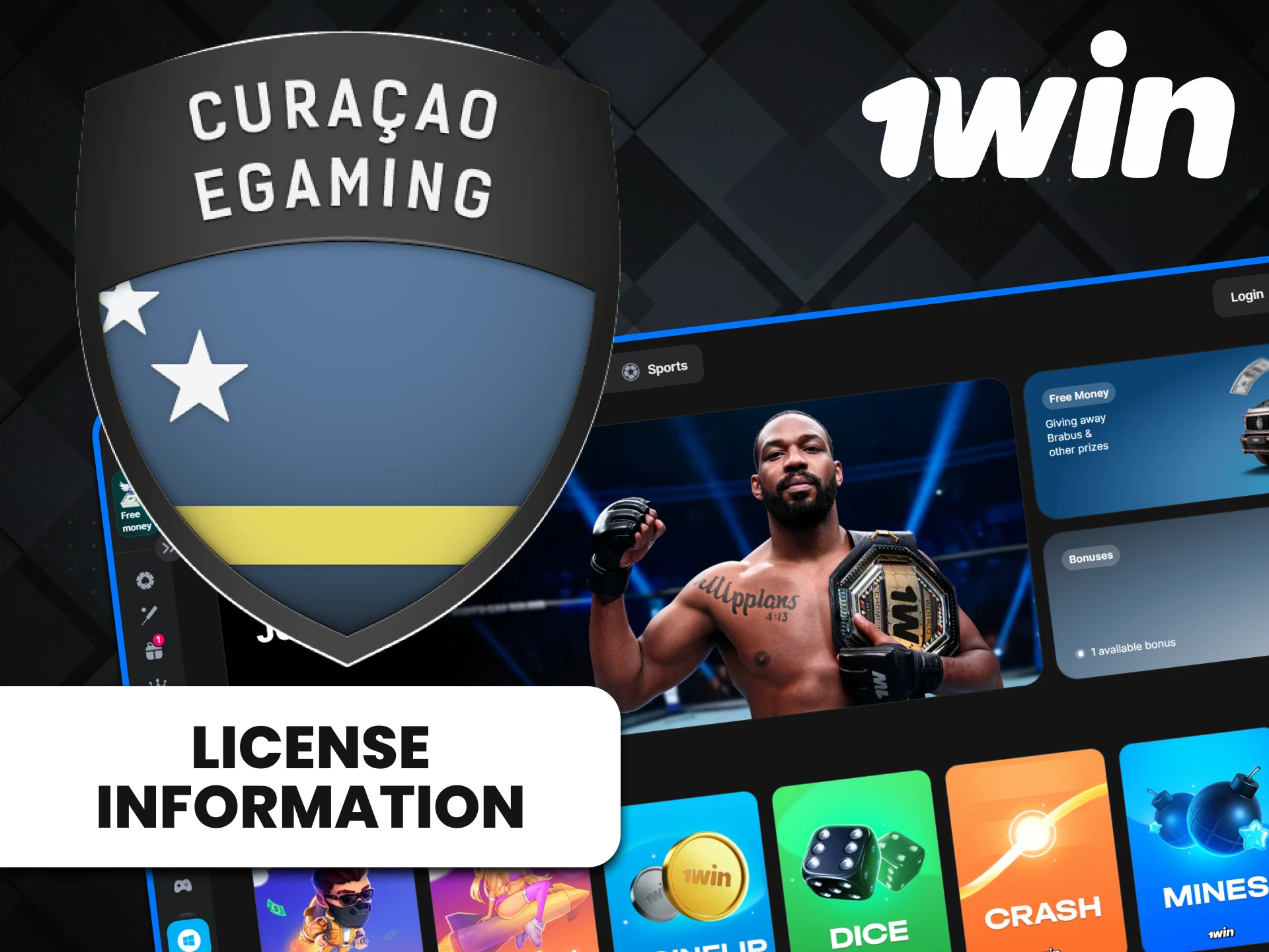 The 1win website is legal and safe.