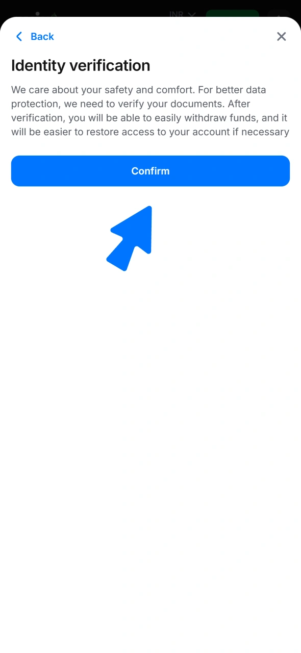 Complete the account verification process to secure your 1win welcome bonus funds.