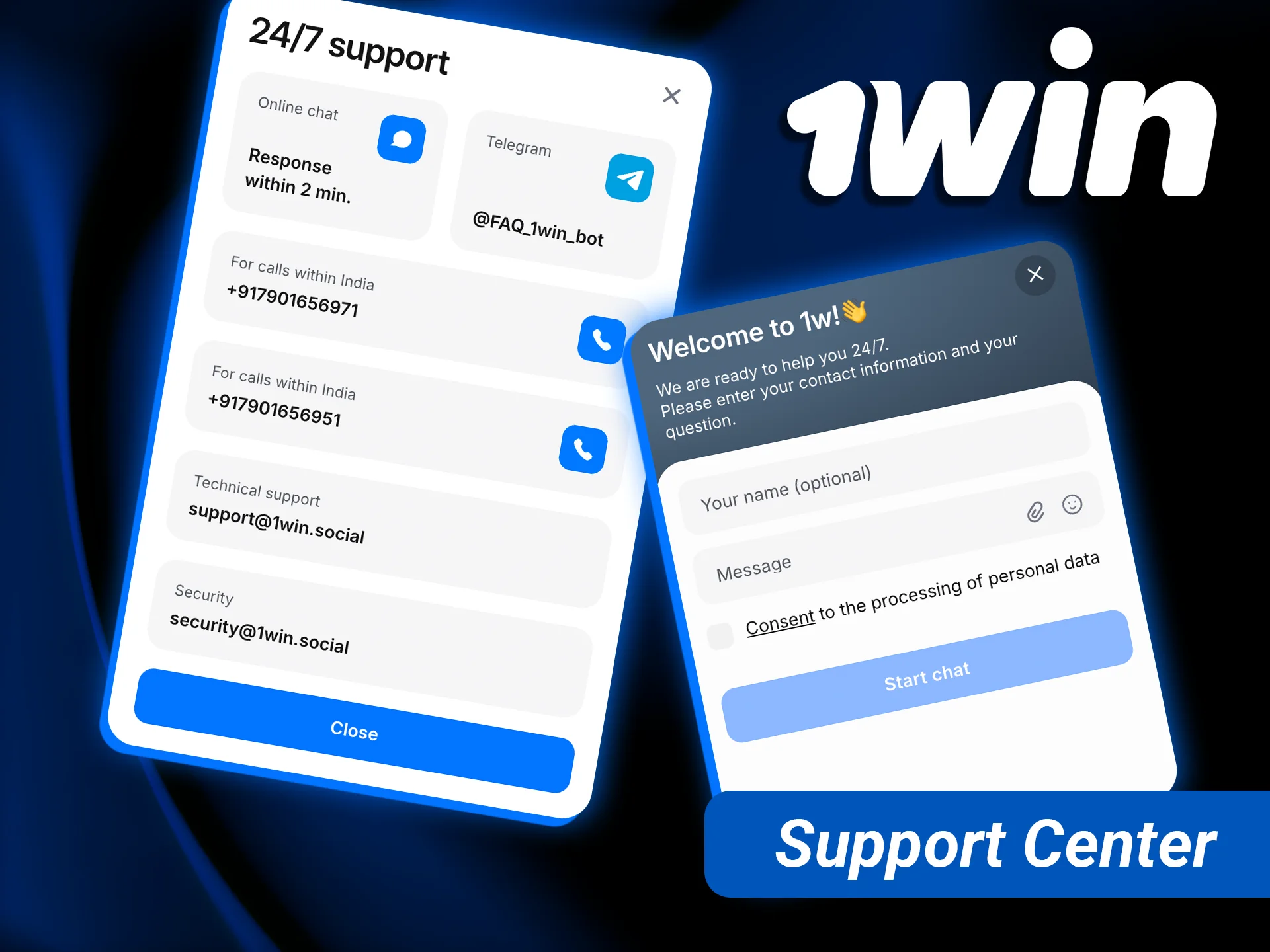 Access the 1win player help and support center for registration assistance.