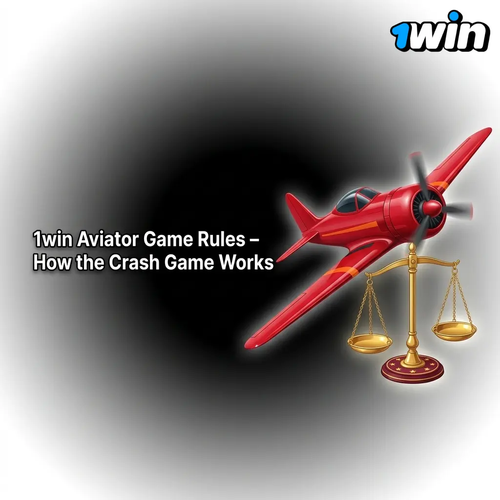 1win Aviator crash game rules showing plane multiplier, cash out mechanics, and dual bet options on Spribe platform