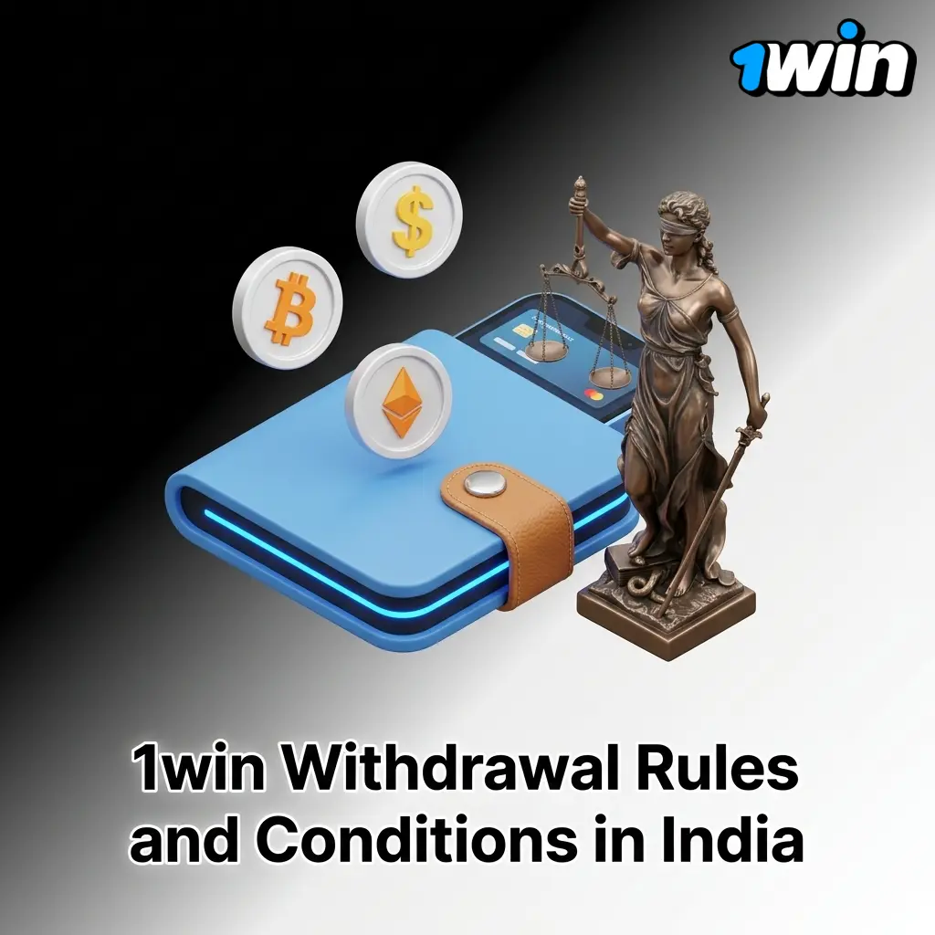 1win withdrawal rules for Indian players covering verification, bonus wagering, limits, and account security conditions
