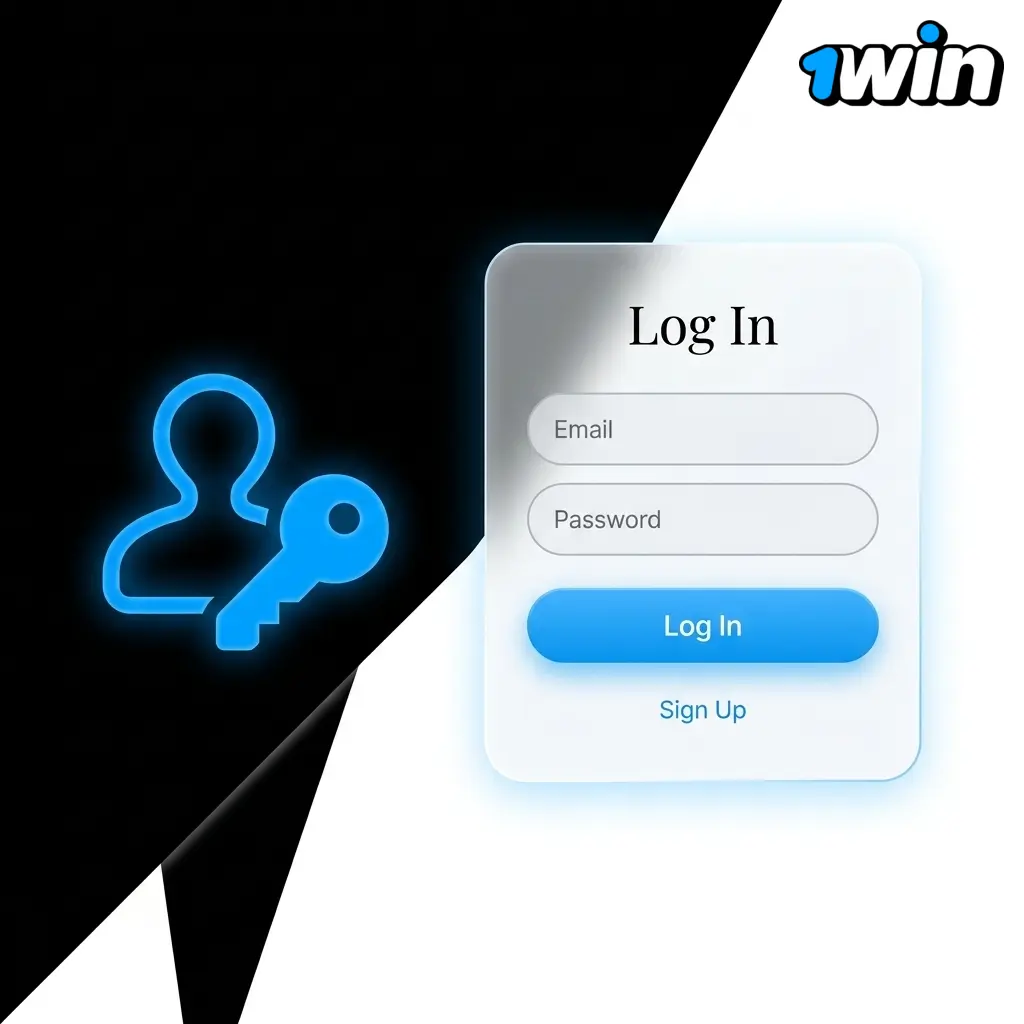 1win India login page showing email, phone, and social media sign-in options for instant account access