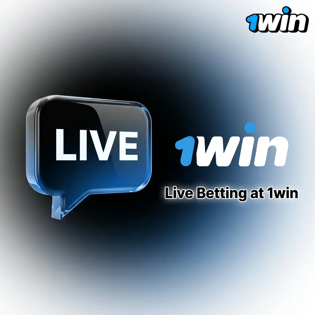 1win live betting interface showing in-play markets for cricket, football, tennis, and esports with real-time odds updates