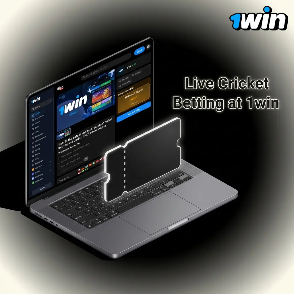 Live cricket betting at 1win with in-play markets, real-time odds, and ball-by-ball wagering options