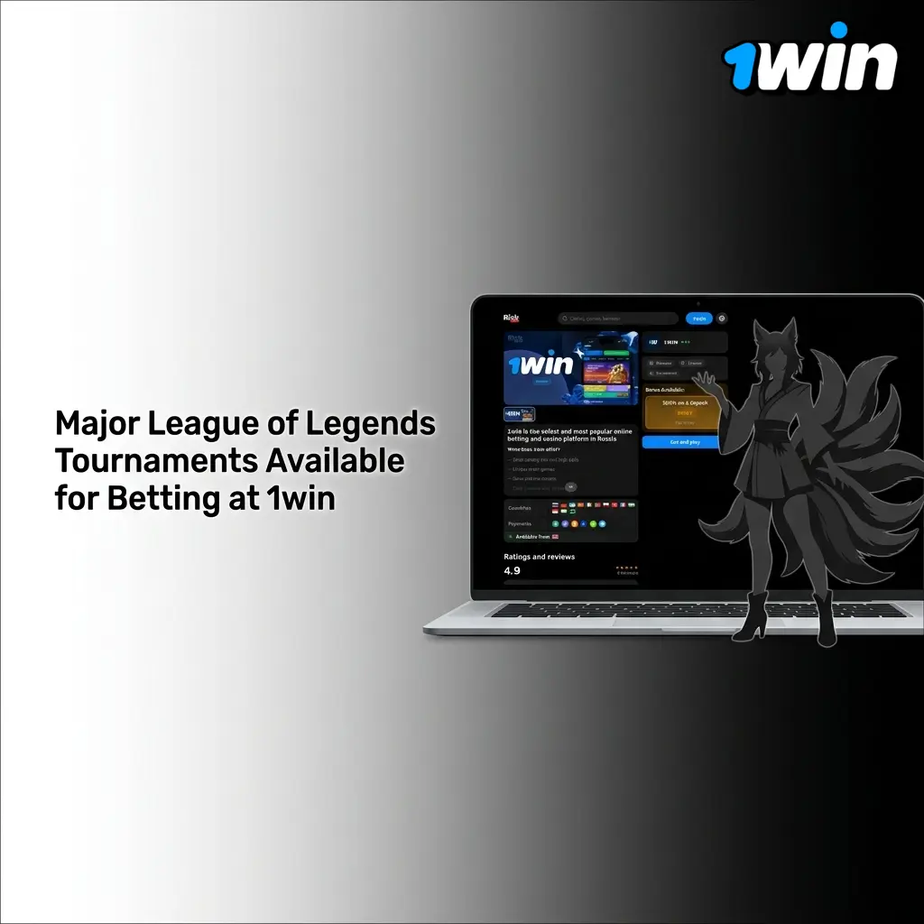 Major League of Legends tournaments for betting at 1win including Worlds, MSI, LCK, LPL and LEC events