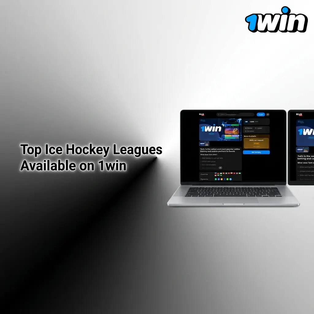 Top ice hockey leagues on 1win including NHL, KHL, IIHF, SHL, Czech Extraliga, AHL, and Winter Olympics betting markets